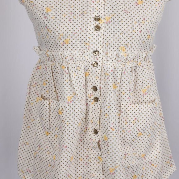 Urban Outfitters Kimchi & Blu Button Top size XS - Picture 3 of 14